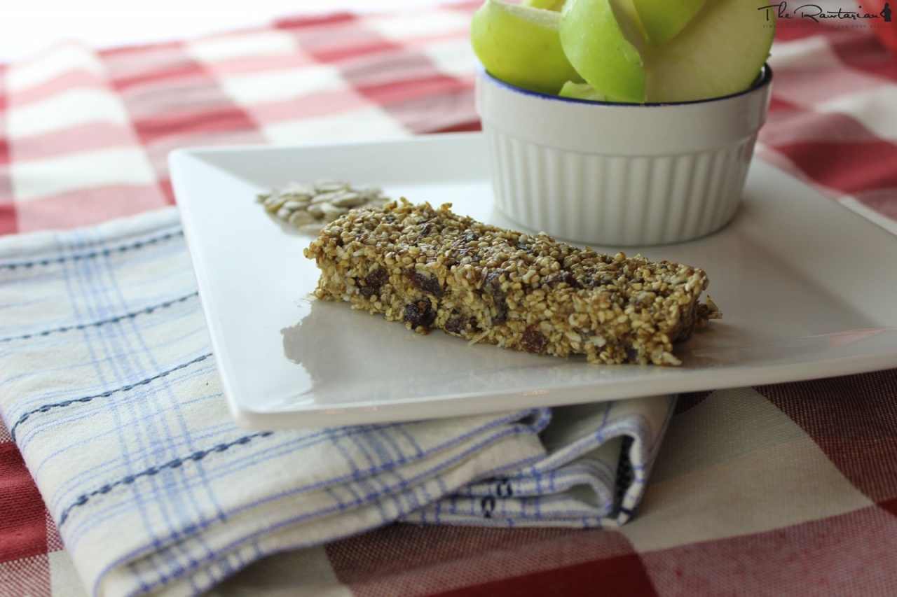 healthyeats Raw sesame seed bars