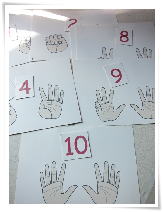 Early Learning Home Materials for Kids (0-3years): Counting fingers