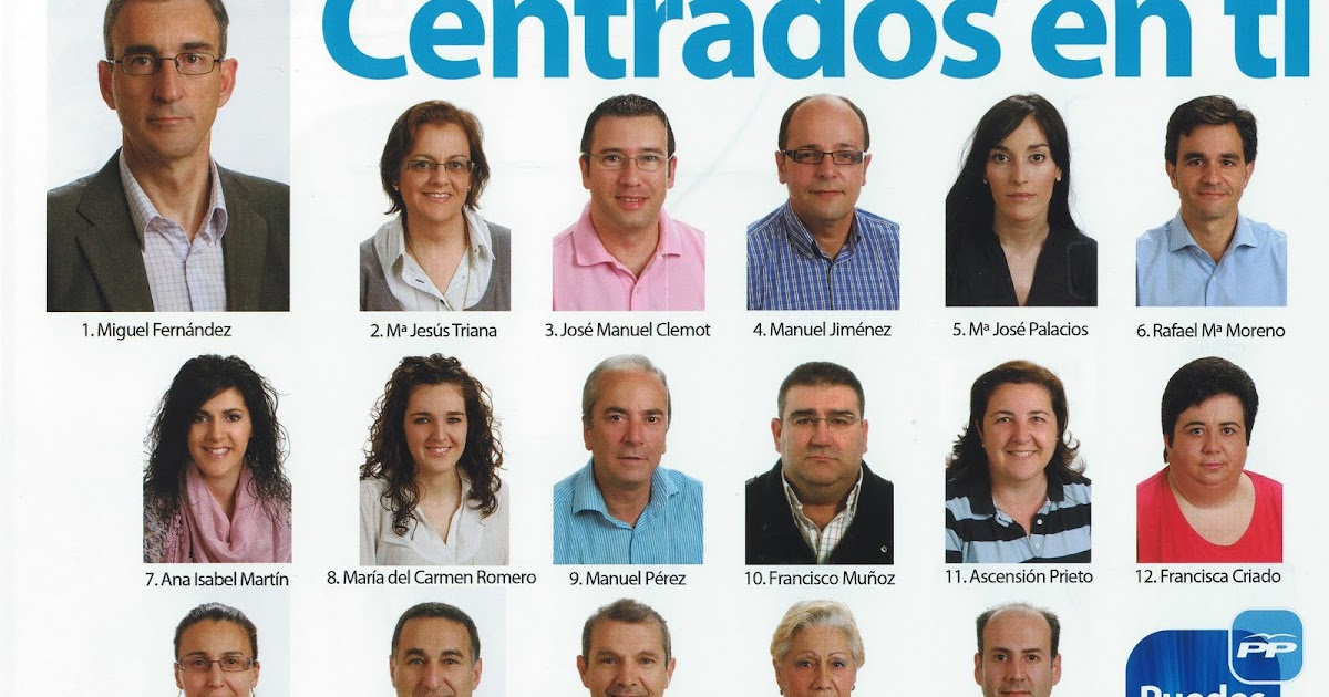 Partido Popular Aguilar de la Frontera Candidatura Elecciones Municipales 2011