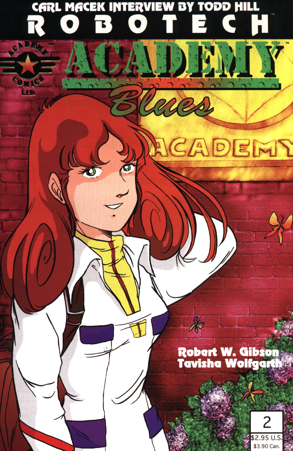 Read online Robotech Academy Blues comic -  Issue #2 - 1