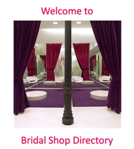 UK Bridal Shop Directory