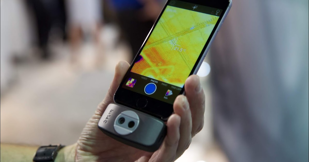 infrared iphone camera attachment apps technology