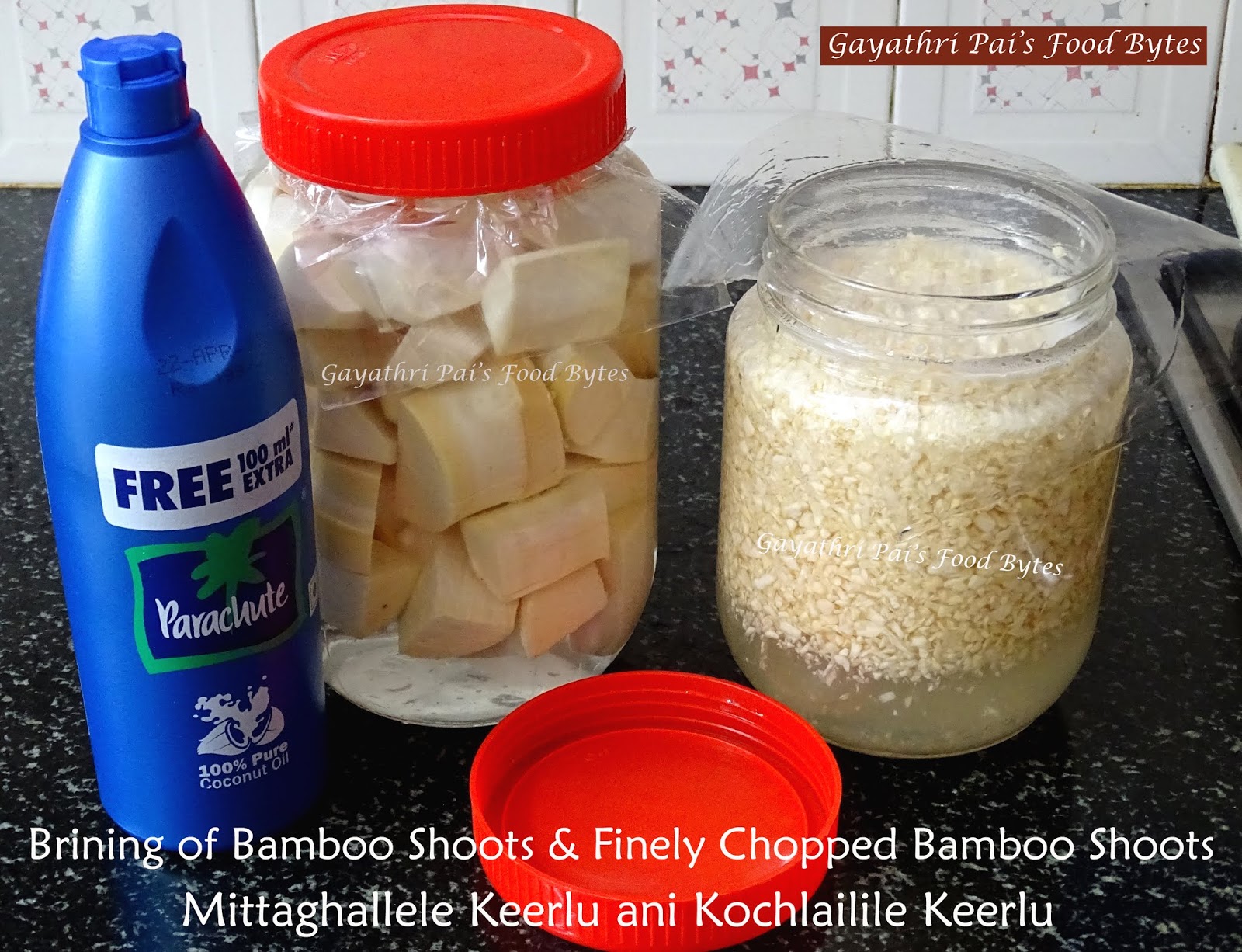 Gayathri Pai's Food Bytes All about Tender Edible Bamboo Shoots (Keerlu).