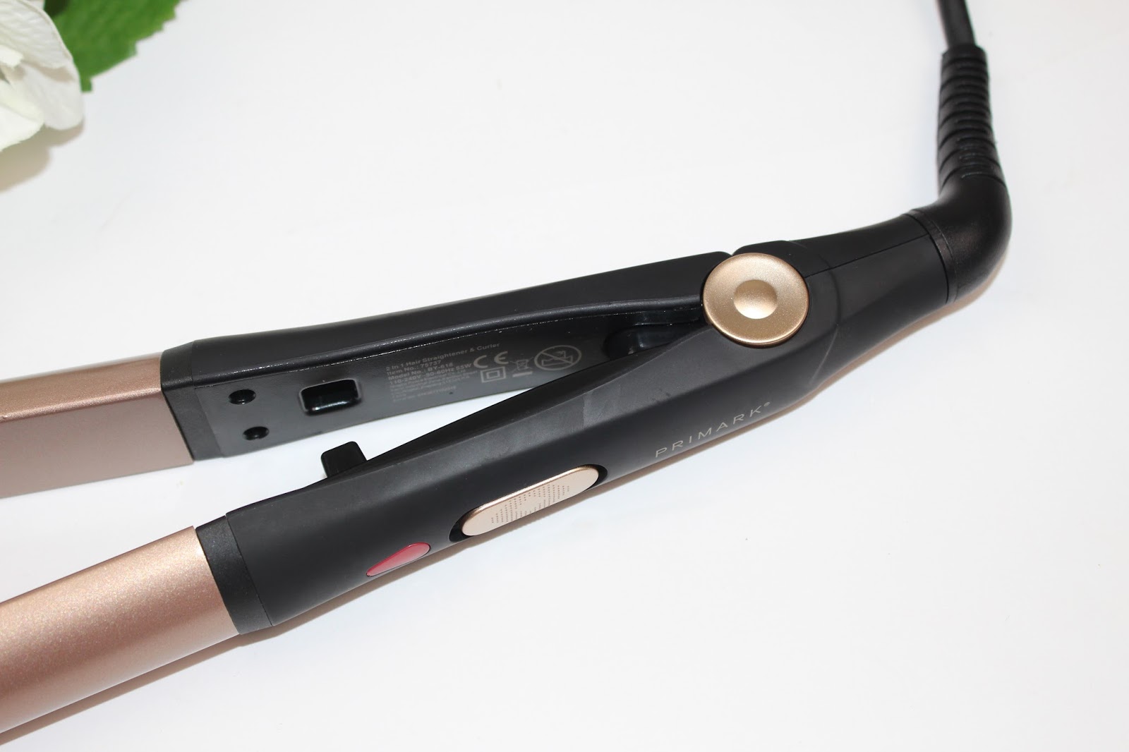 Primark Straightener & Curler in 1?! Review & Photos Pink Paradise Beauty