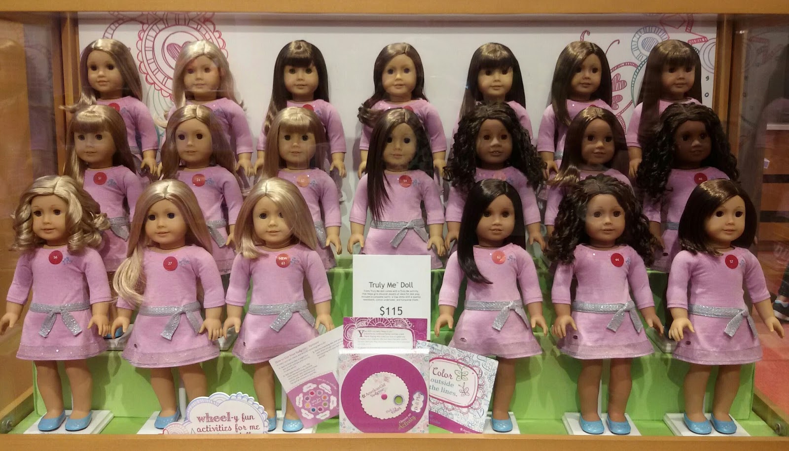 ULTIMATE GLANCE: American girl, 29 millions de poupées, des mini-moi et moi  et moi