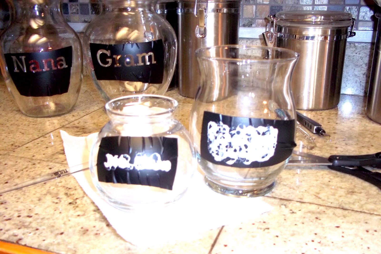 Not Just Grannies Thrifty Finds Etched Vases