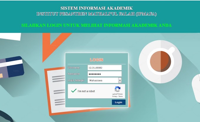 Megenal Sistem Informasi Akademik Ipmafa Siakad