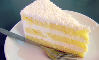 Torta paradiso con crema al latte