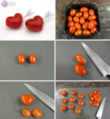 Coração de tomate cereja