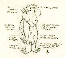 Cartoon Concept Design: Flintstones Model Sheets