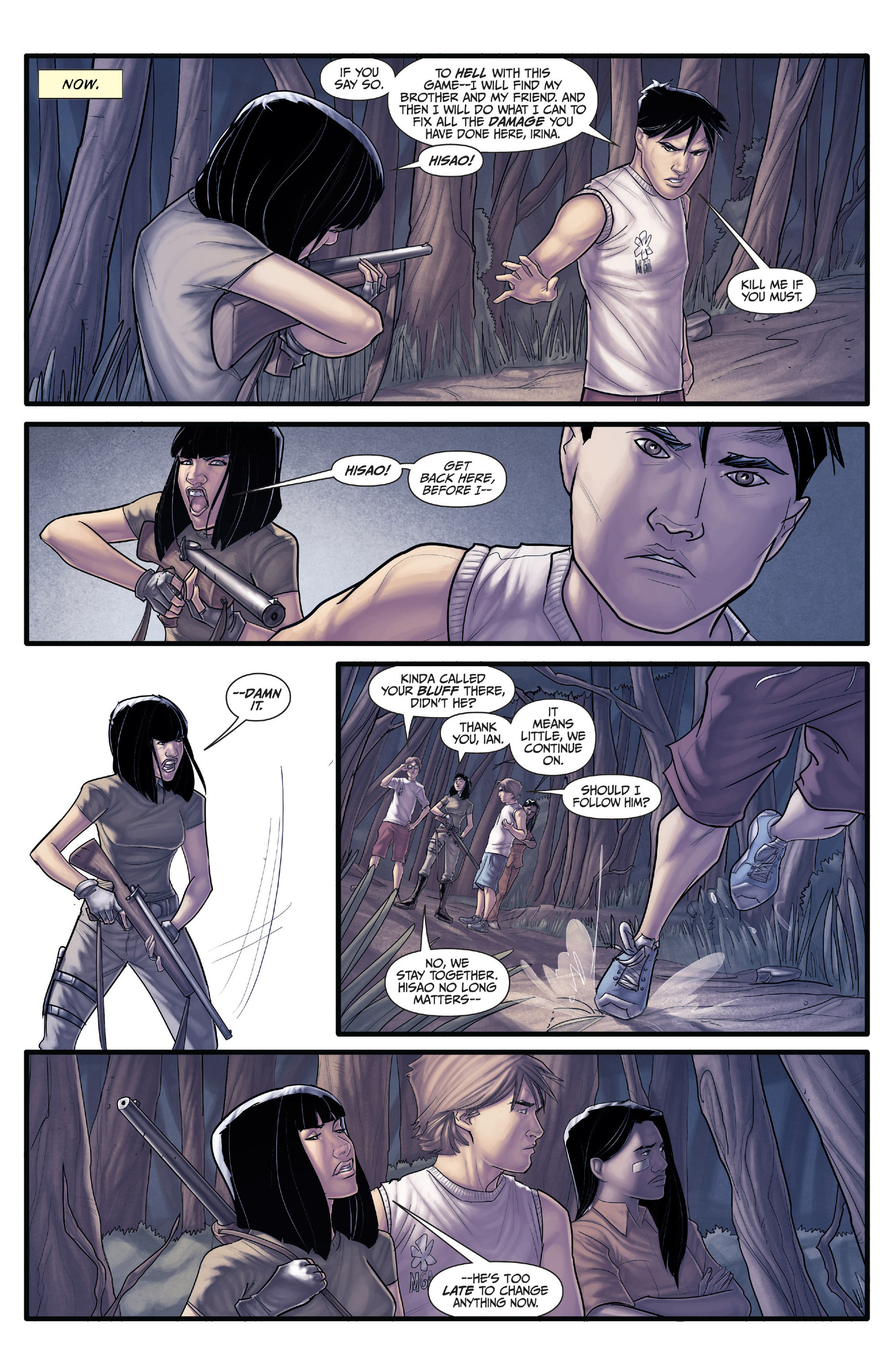 Read online Morning Glories comic -  Issue #23 - 17