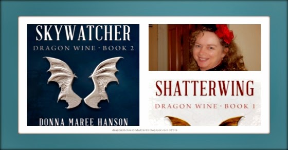 Skywatcher (Dragon Wine 2) by Donna Maree Hanson | Science Fantasy Book Review