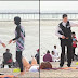 Inilah Respon Orang Inggris Saat Melihat Polisi Melarang Burkini