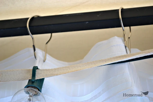 DIY Outdoor Gazebo Curtains