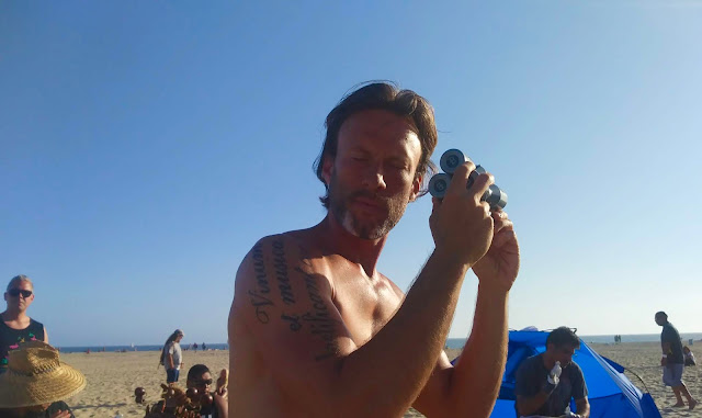 Nick "In The Zone" at the Venice Beach Drum Circle by Omar Cherif — 2 June 2018