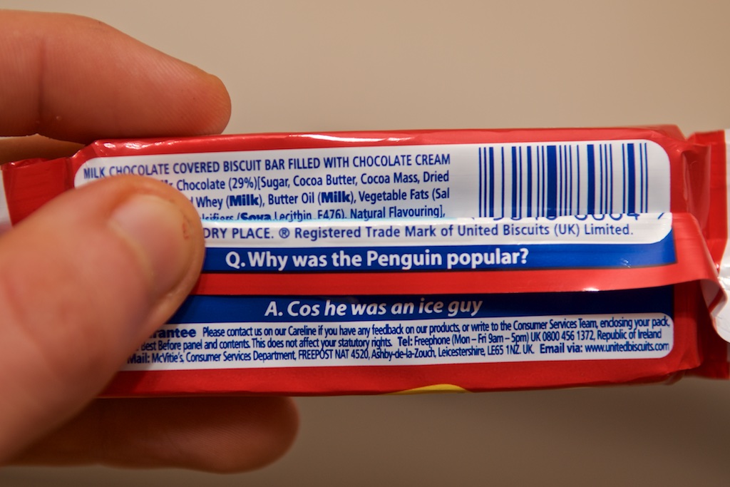 Penguin Original (196,8g) par McVitie's