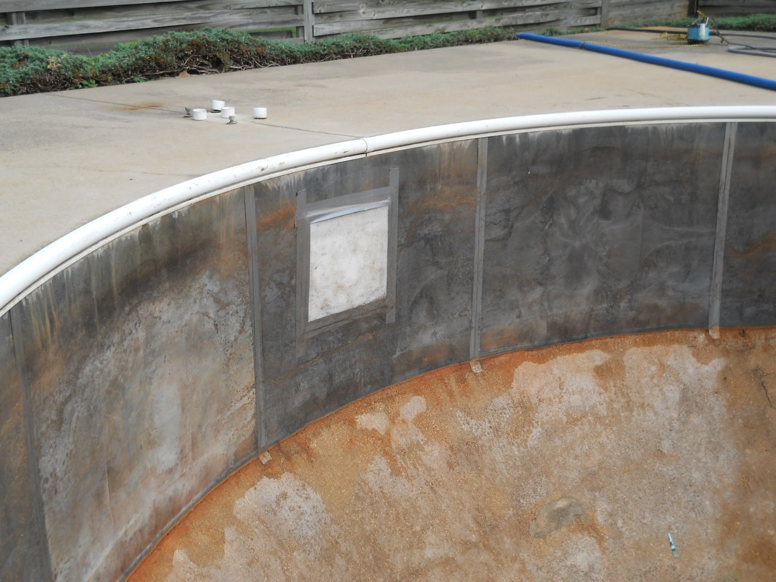 From Sinking Sand . . . Evolution of a Pool Liner