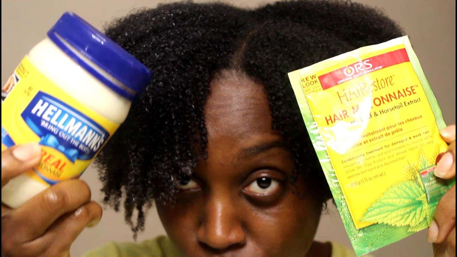 DiscoveringNatural Mayonnaise For Hair Before and After WHICH WORKS