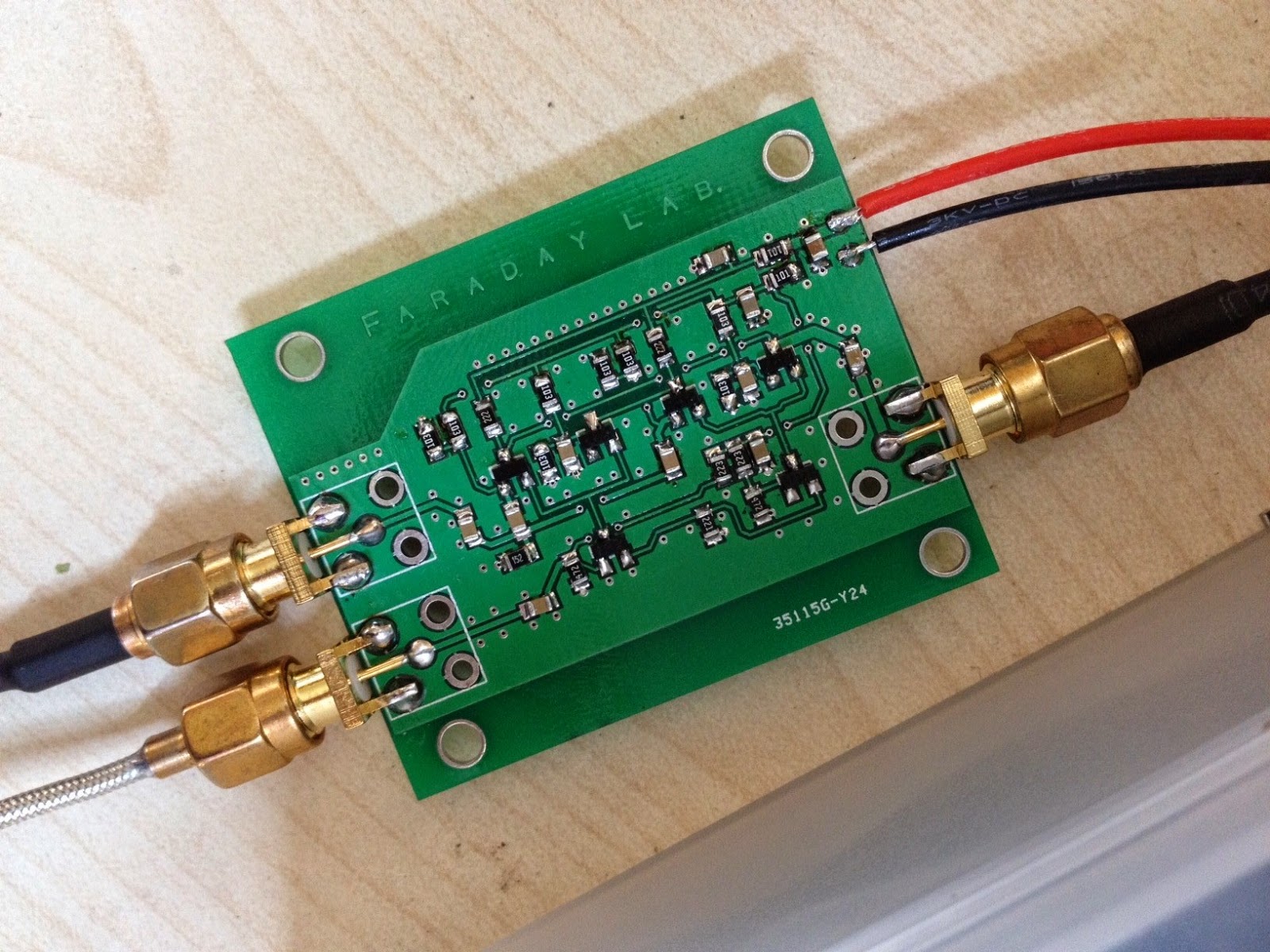 Faraday Lab Gilbert cell active mixer test