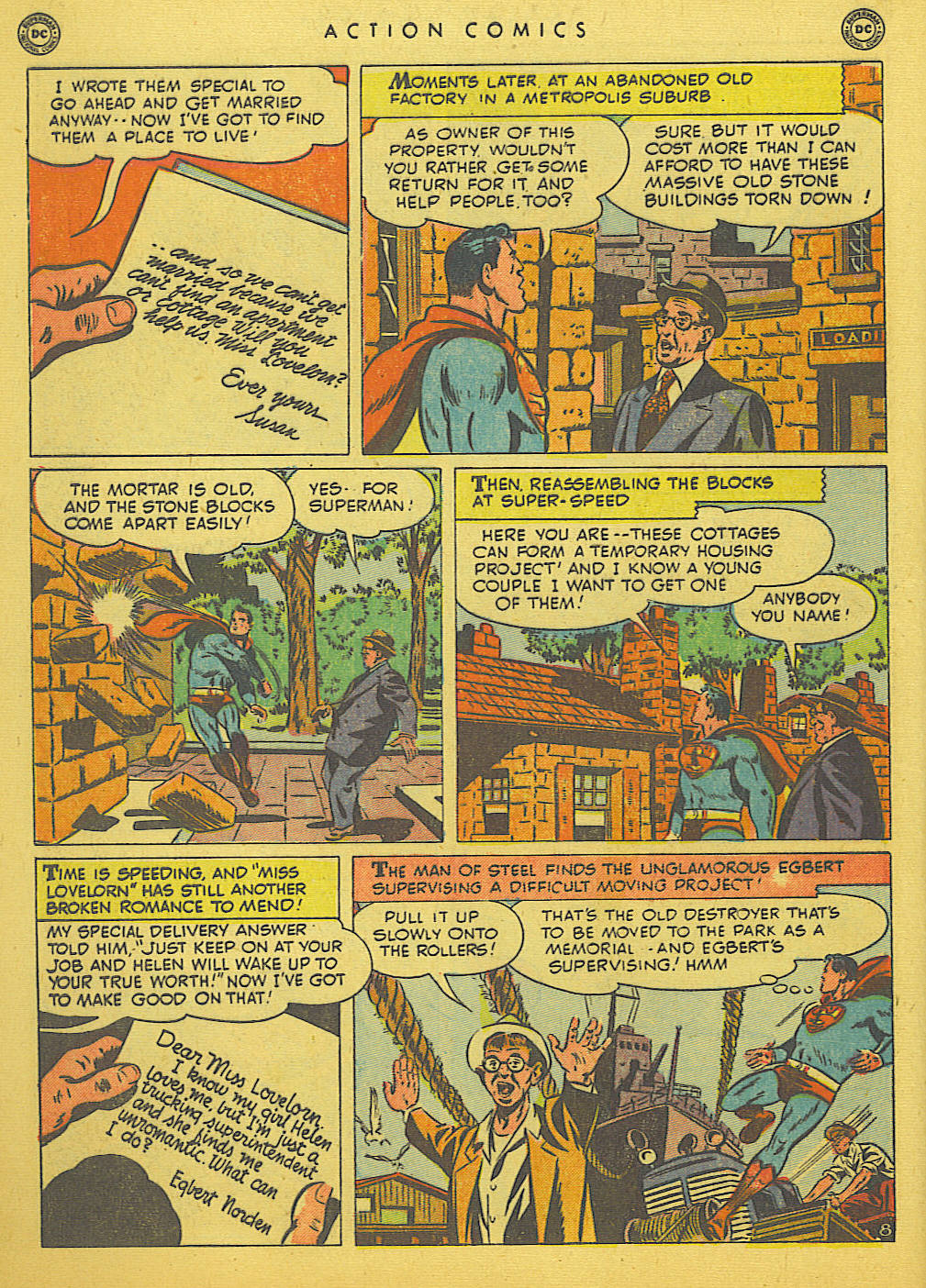 Action Comics (1938) 147 Page 8