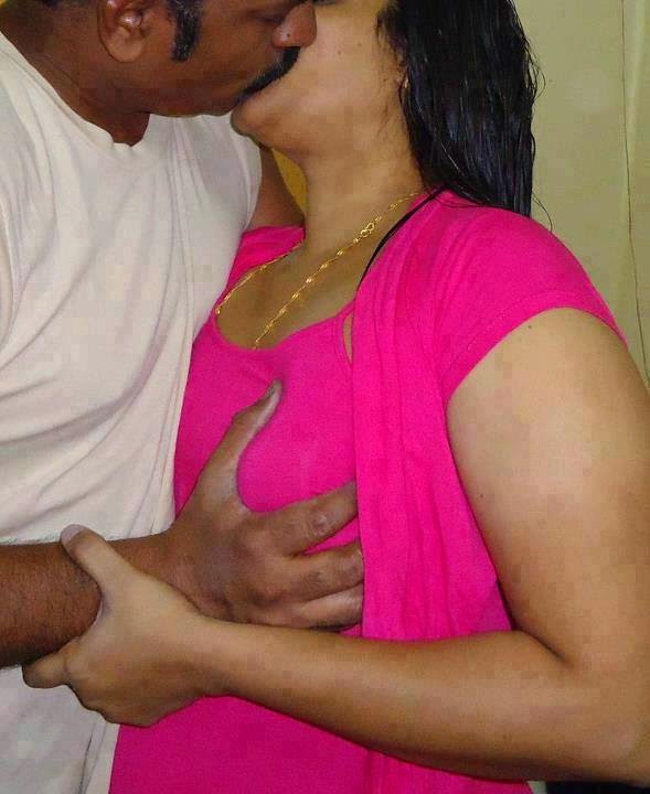 Hot Aunty Gets Her Boobs Grabbed By Uncle Hot4sure