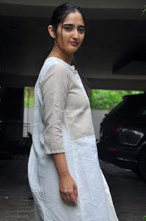 Radhika Cute Young New Actress in White Long Transparent Kurta ~  Exclusive Celebrities Galleries 003