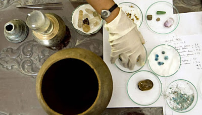 Ancient artifacts discovered during restoration of Candi Sukuh Ancient artifacts discovered during restoration of Candi Sukuh