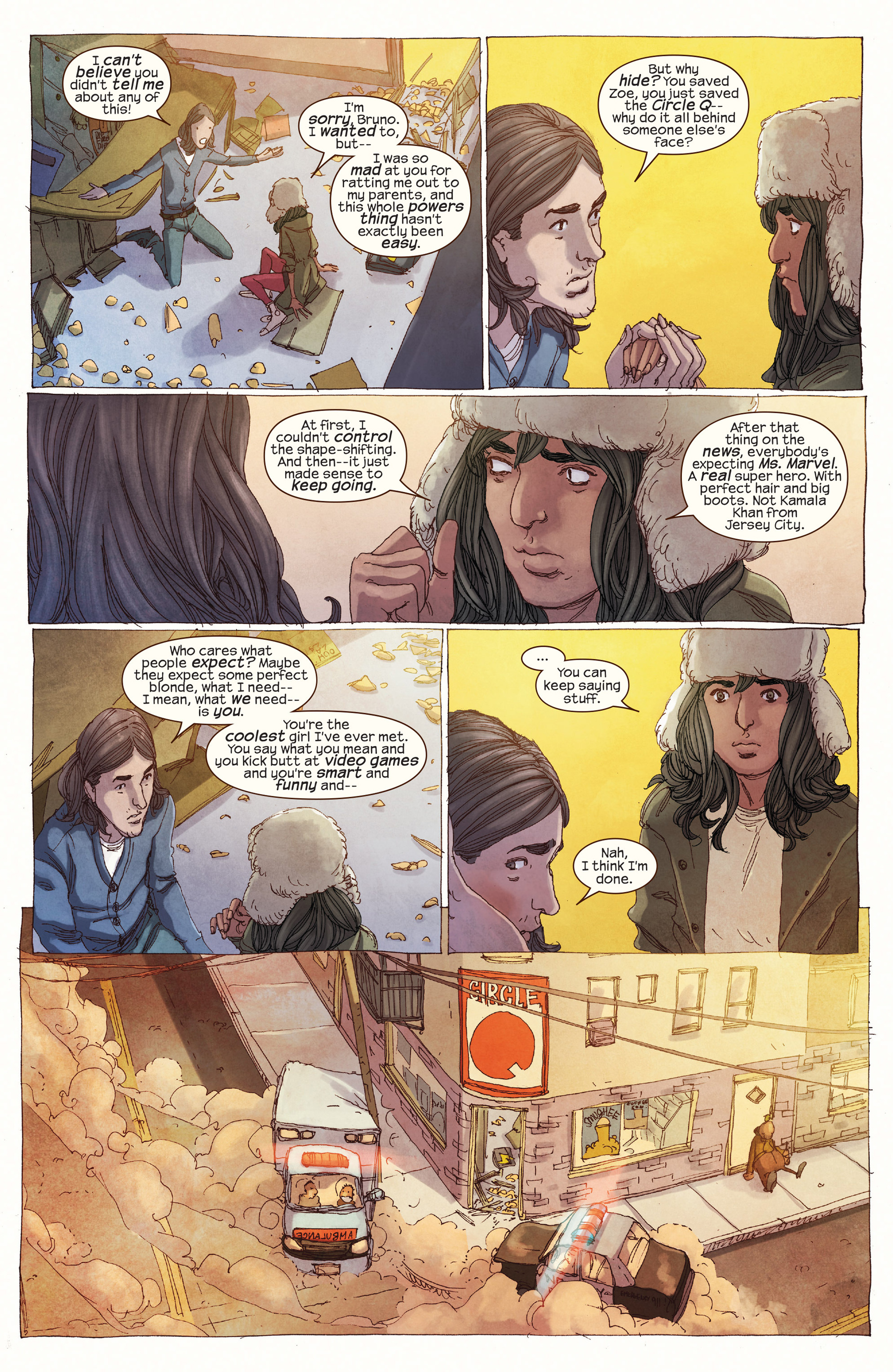 Read online Ms. Marvel (2014) comic -  Issue #4 - 8