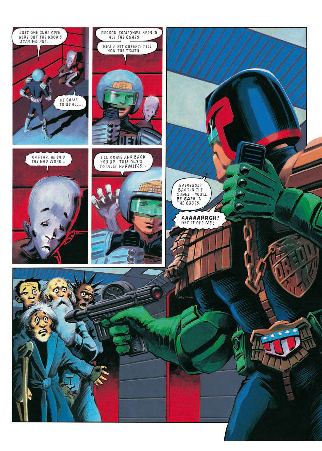 Read online Judge Dredd: The Complete Case Files comic -  Issue # TPB 22 - 203