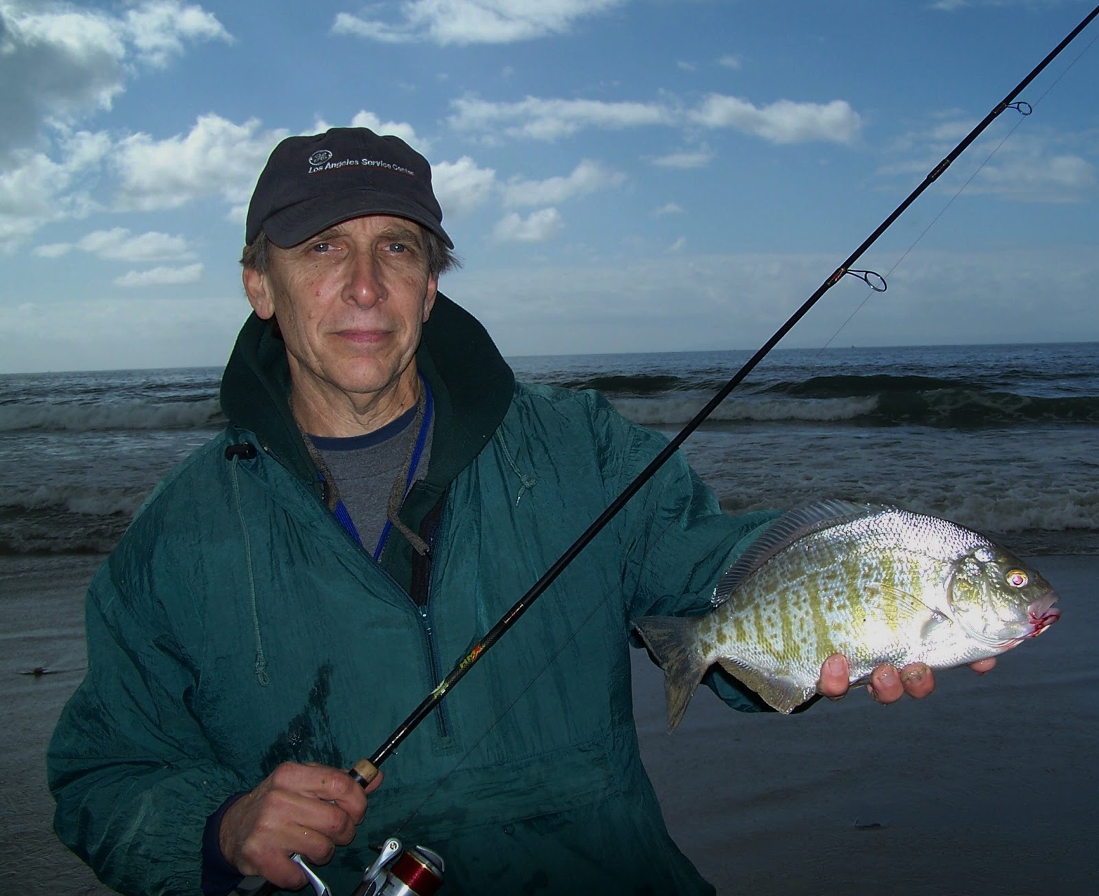 Surf Fishing Report Winter barred surfperch and a Newport dredge...