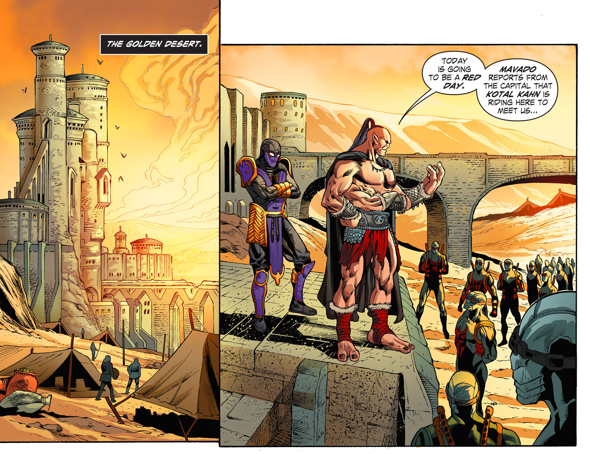 Read online Mortal Kombat X [I] comic -  Issue #8 - 3
