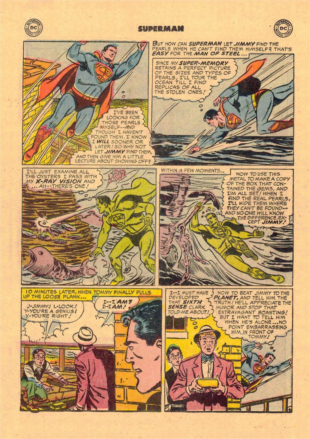 Read online Superman (1939) comic -  Issue #95 - 34