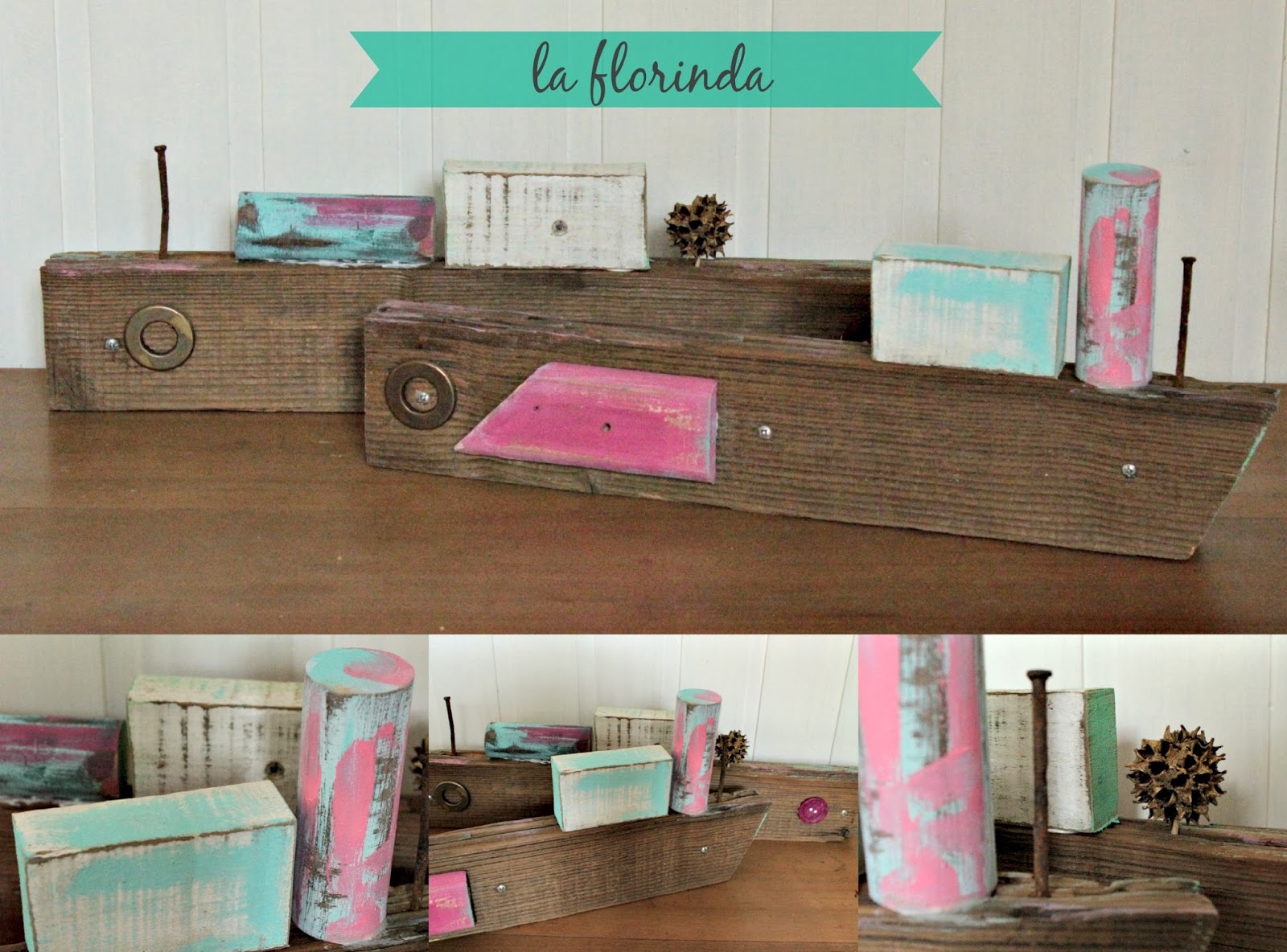 La Florinda: Barcos de madera reciclada