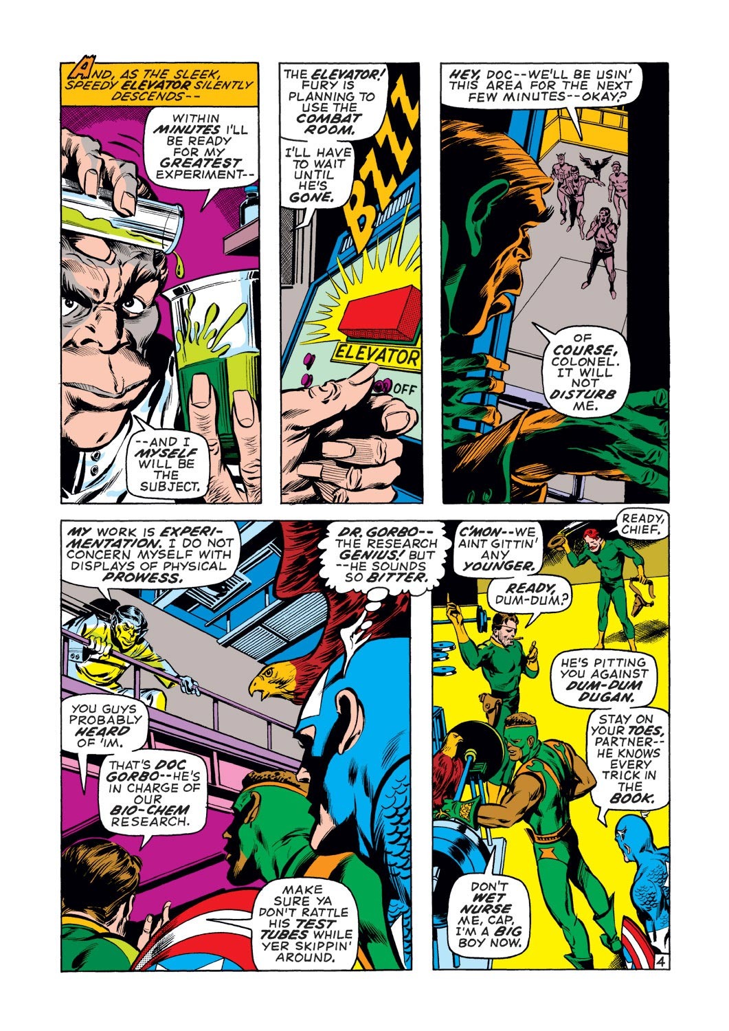 Read online Captain America (1968) comic -  Issue #135 - 5
