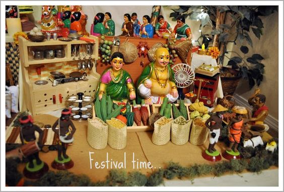 Sajavat Golu Decoration During Navratri In South India