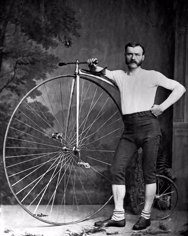 Penny Farthing  Cycling Through Time in Captivating Vintage Photographs - 95