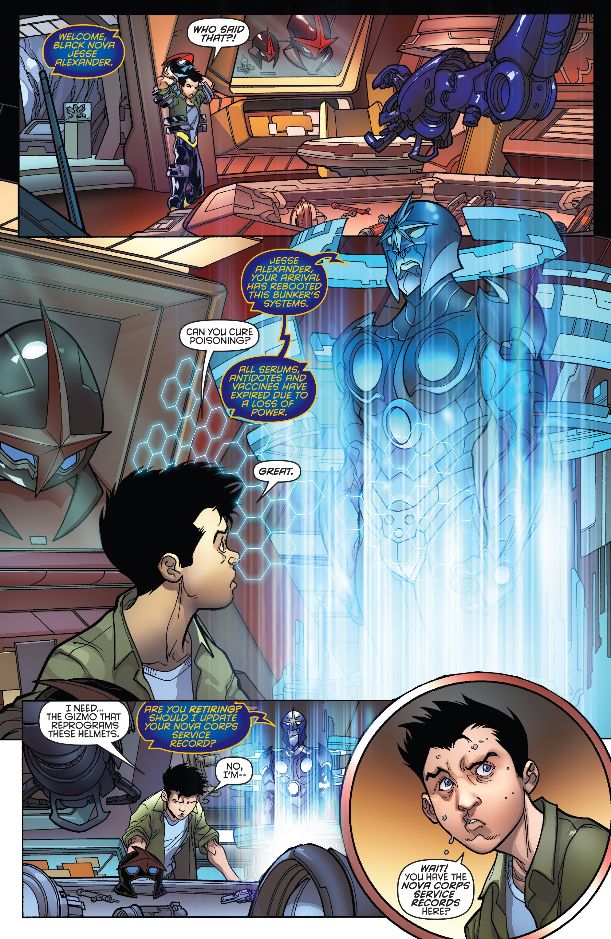 Read online Nova (2013) comic -  Issue #20 - 8