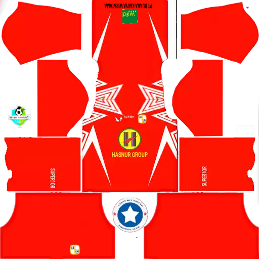 Logo & Kits Liga 1 Golok dan Liga 2 indofood: Logo & kits Barito Putera
