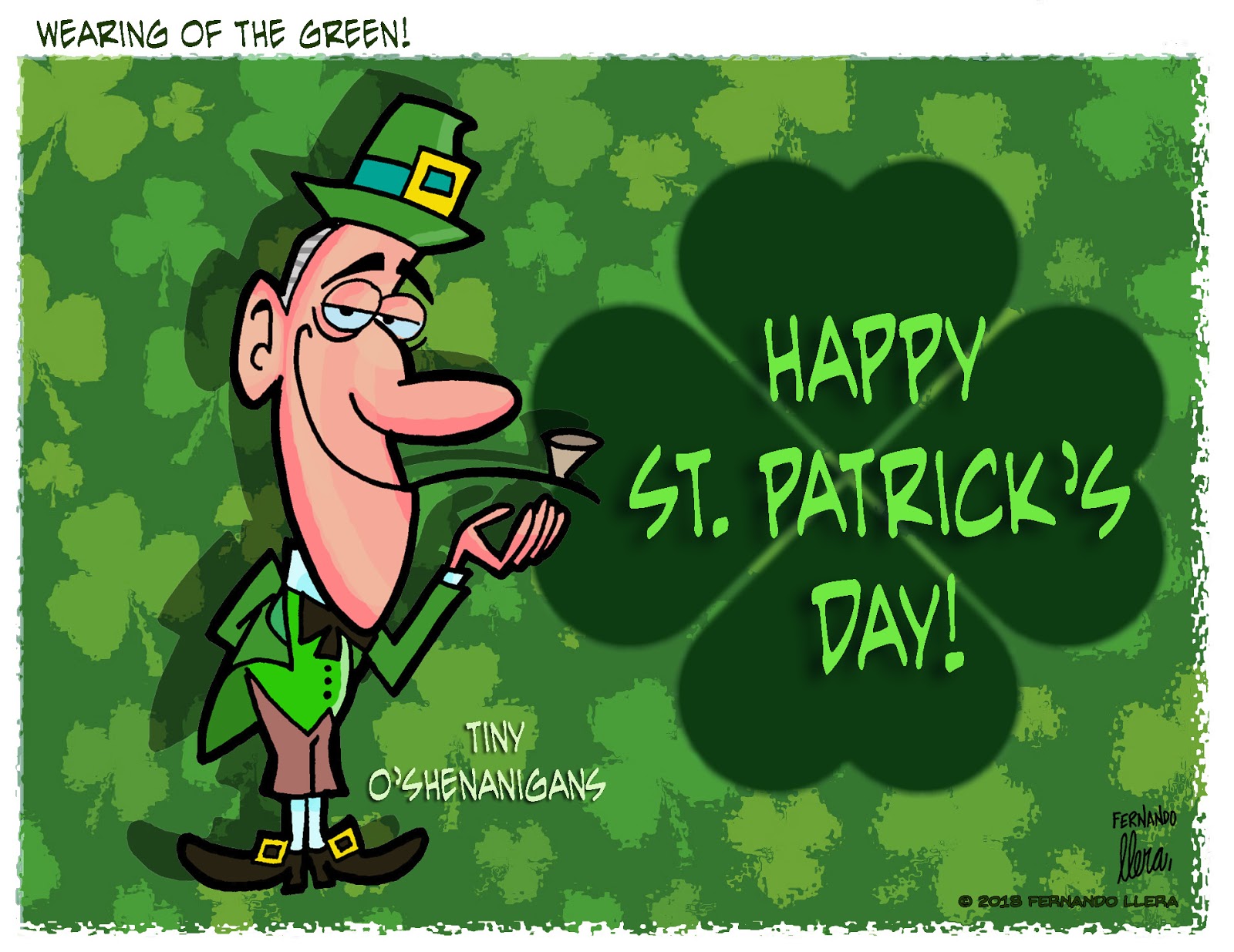 FERNANDO LLERA 'TOONS: Saint Patrick's Day Celebration!