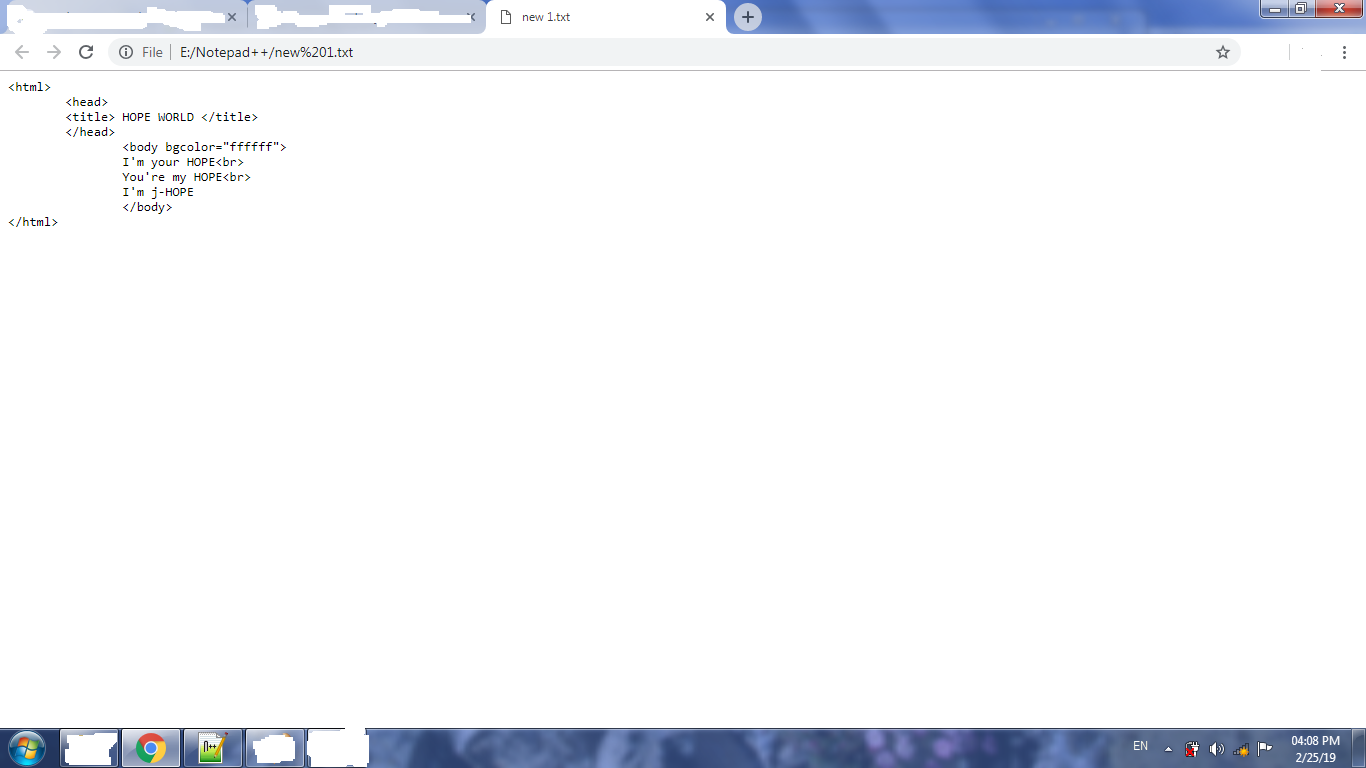 Pengenalan Singkat HTML dan Notepad++