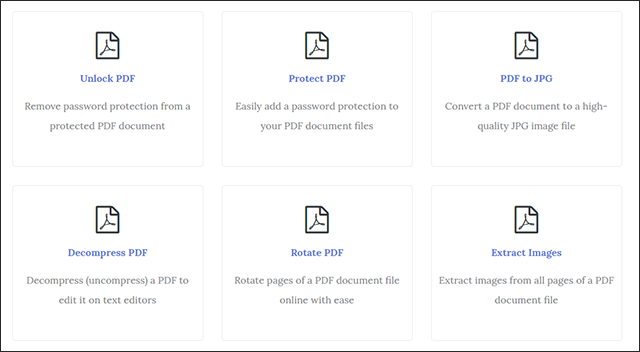 أفضل أداة للتعامل مع ملفات PDF عبر الإنترنت اونلاين بدون برامج Screenshot_4