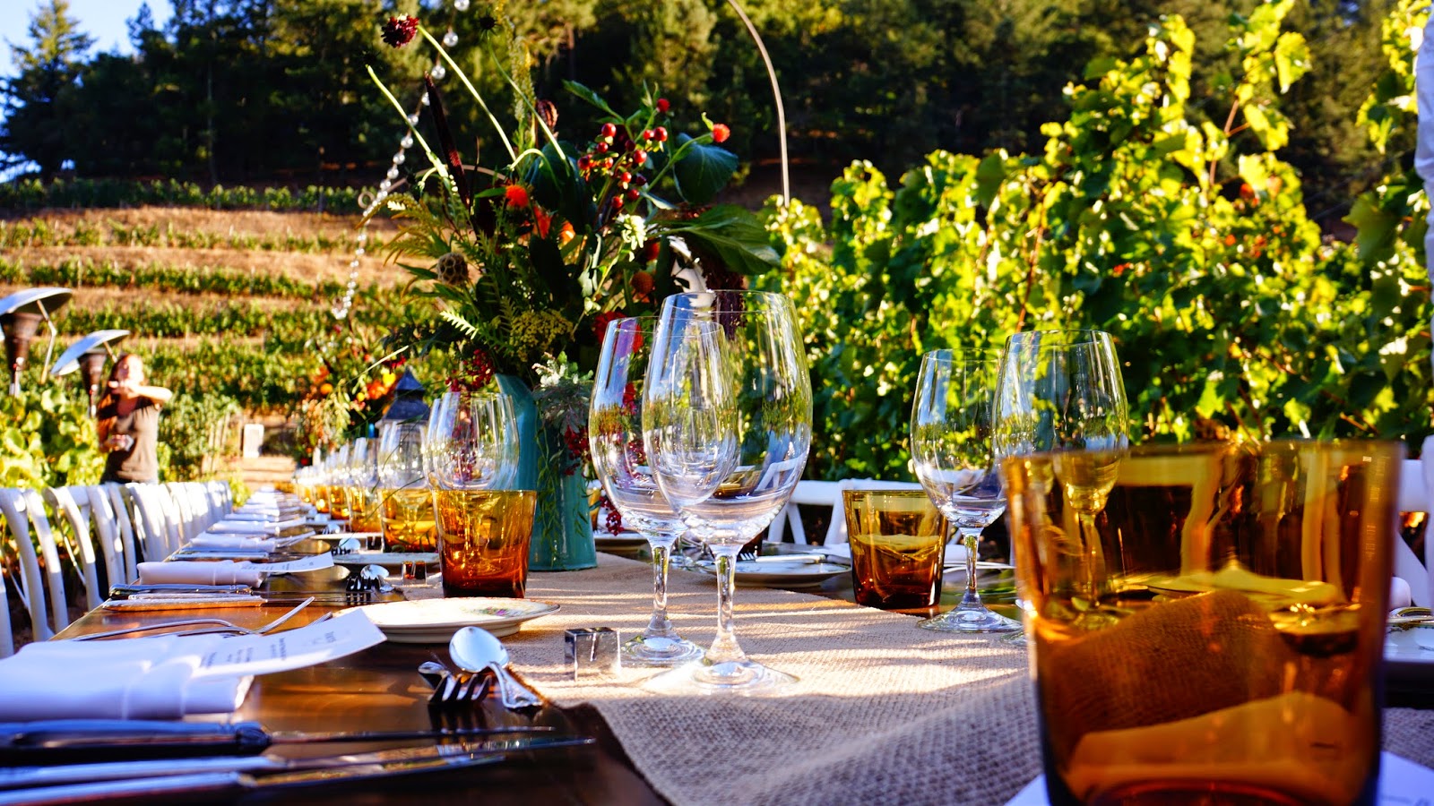 In Full Bloom by MJL Farm Table Dinner Among the Vines Pine Ridge