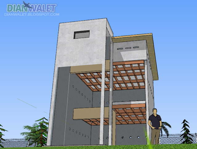 Desain Rumah Walet (RBW) Minimalis 4x4 (Full Video) | DIAN ...