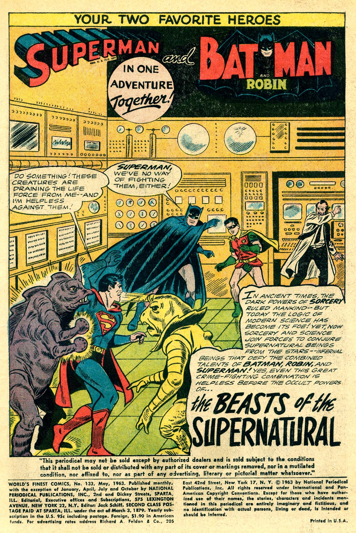 Read online World's Finest Comics comic -  Issue #133 - 3