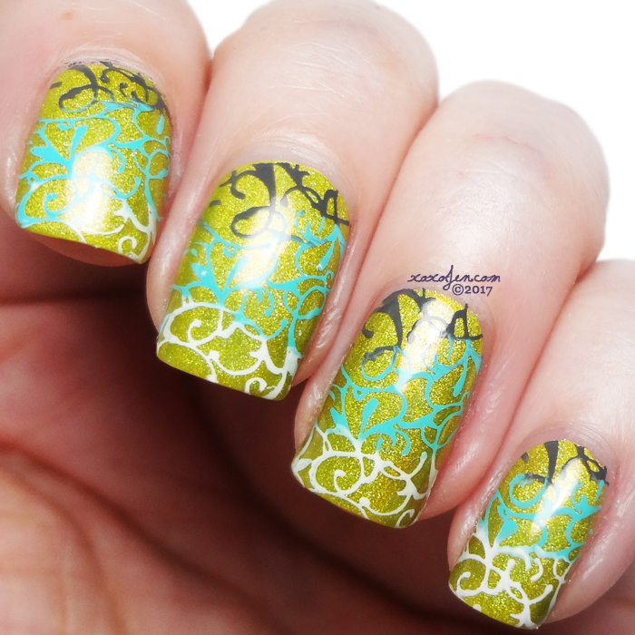 xoxoJen's swatch of Alter Ego Does The Ducky Derby