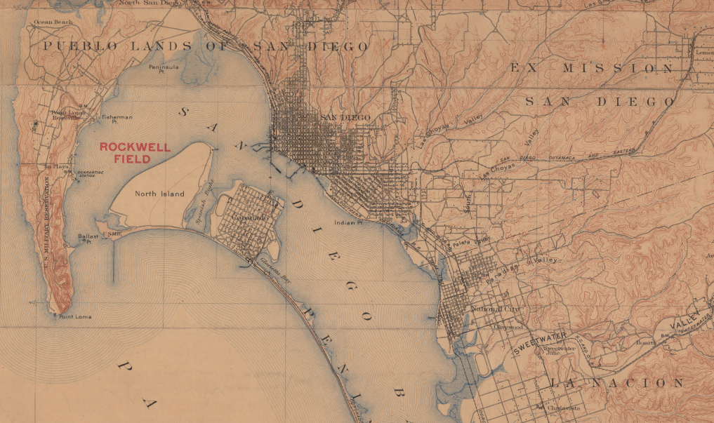 Old San Diego Map Genea-Musings: San Diego Historical Maps