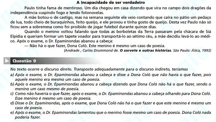 Tirinhas Para Trabalhar Discurso Direto E Indireto Com Gabarito Professora Fatima Fuini Lingua Portuguesa Tipos De Discurso Direto Indireto Indireto Livre
