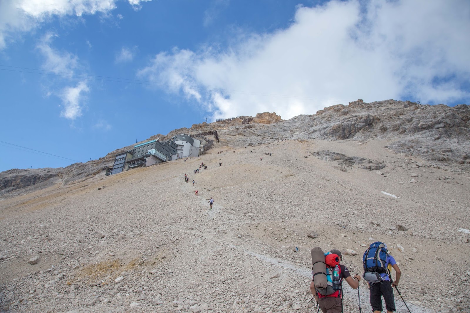 Wanderung von Garmisch auf die Zugspitze Zugspitztour 1tägig Wanderung von Garmisch auf die Zugspitze Zugspitztour 1tägig