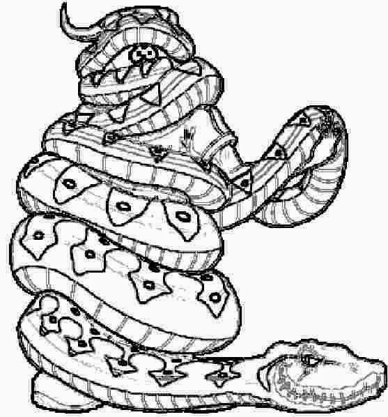 Coloring Pages: Snakes Coloring Pages Free and Printable