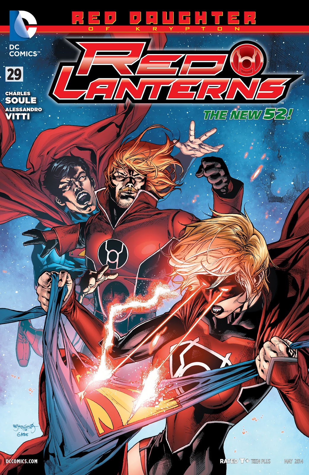 Red Lanterns issue 29 - Page 1